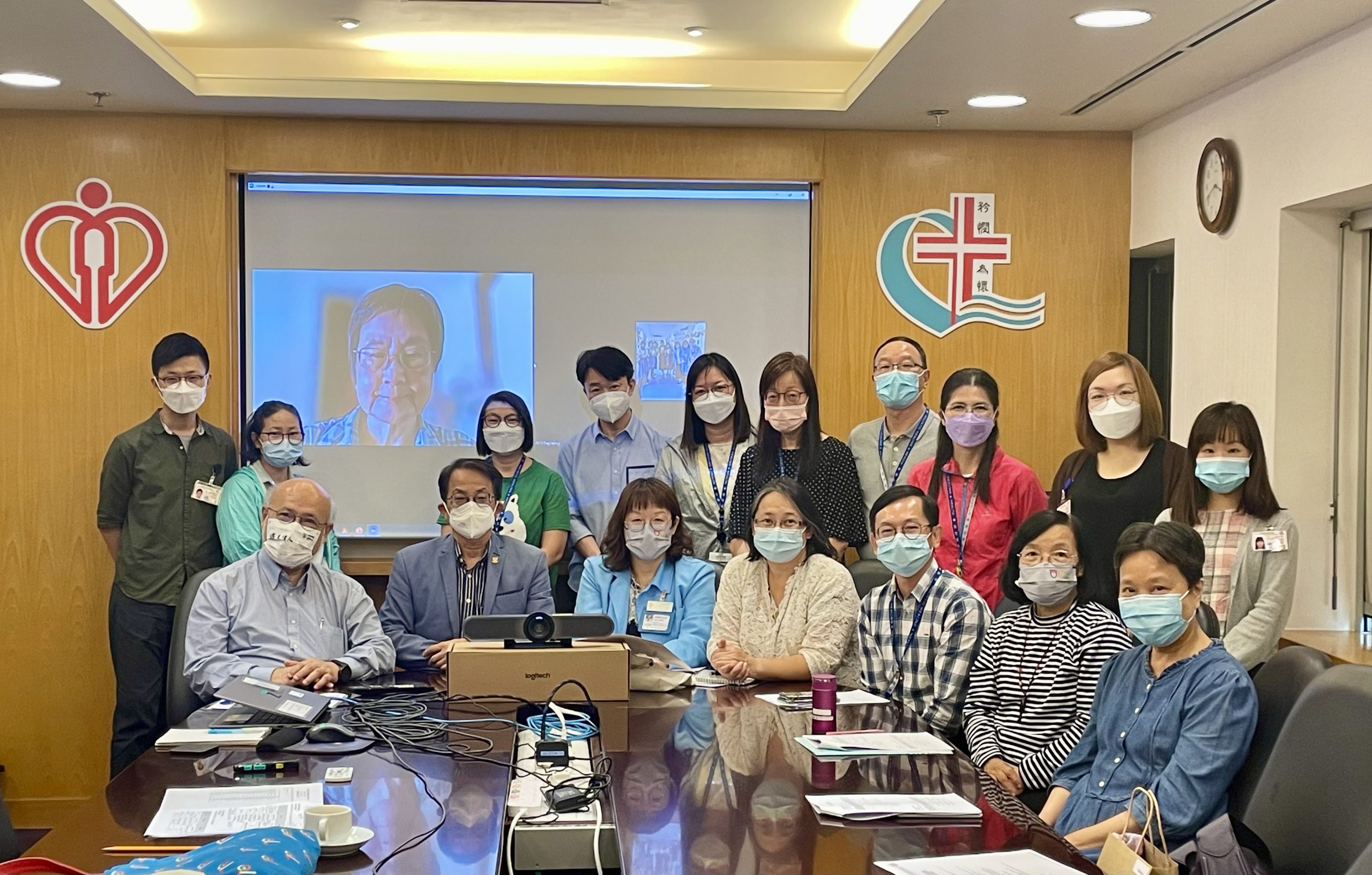 臨床牧關育專業諮詢委員會與同學會面