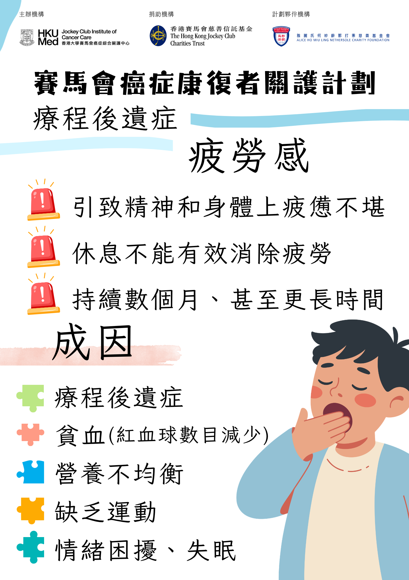 教育單張 疲勞感