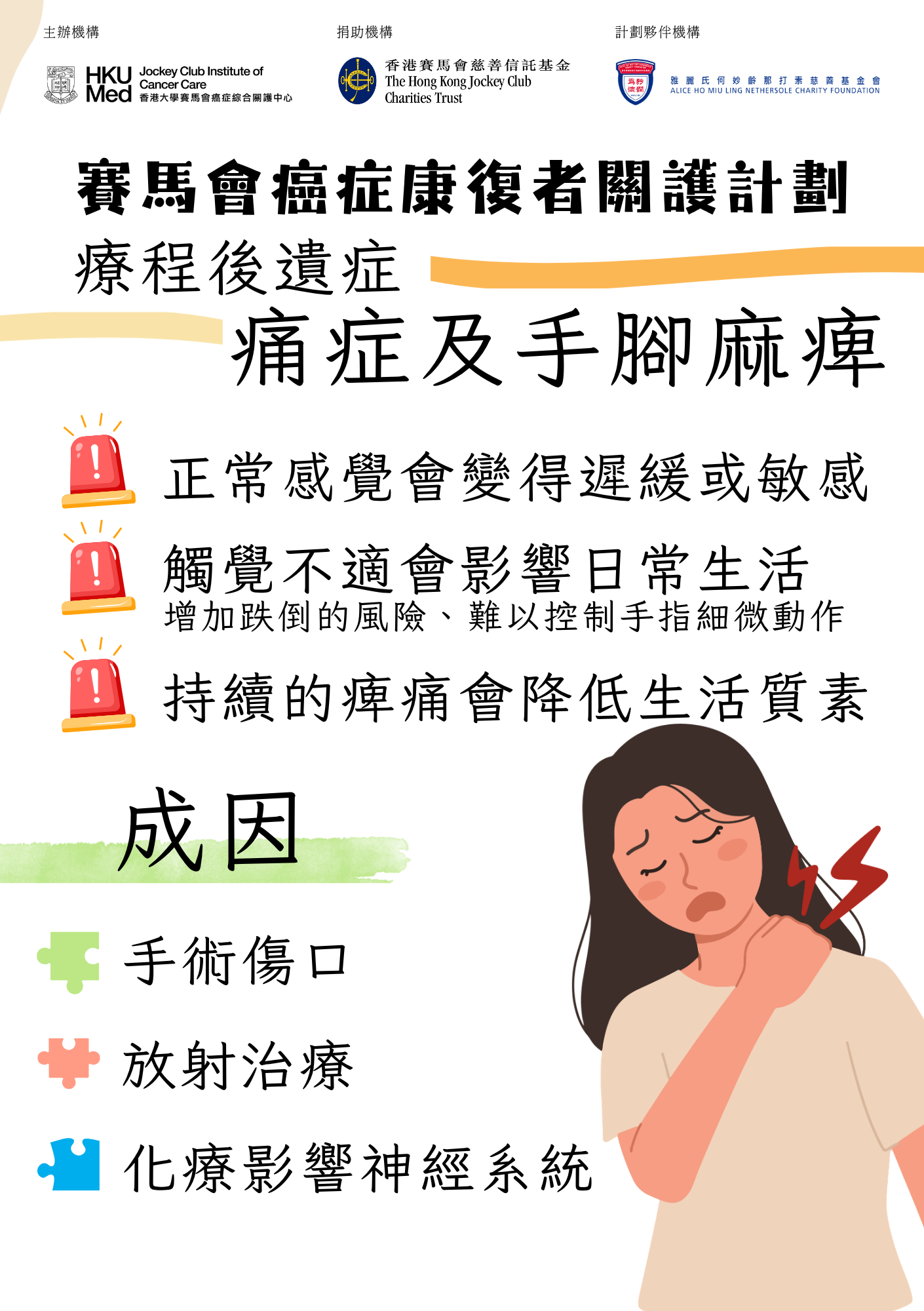 教育單張 痛症及手腳麻痺